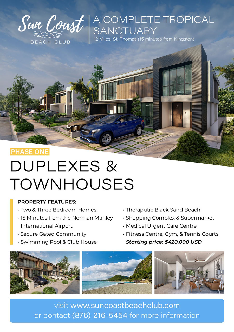 Sun Coast Beach Club property marketing flyer